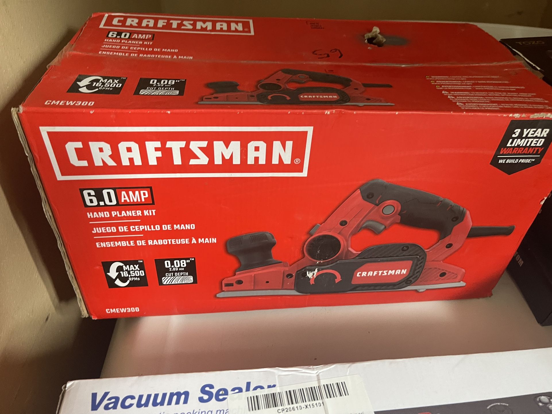 Craftsman hand Planer New