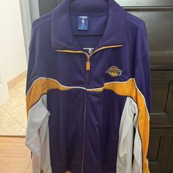 Vintage Los Angeles Lakers warm-up jacket UNK BLUE LABEL men’s XL