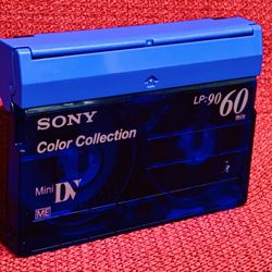 Sony Color Collection Mini DV Cassette Tape LP:90 / 60 minute for Sale in  Las Vegas, NV - OfferUp