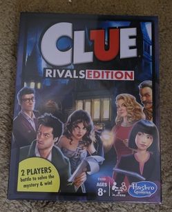 Rival Game Of Clue 2 Players