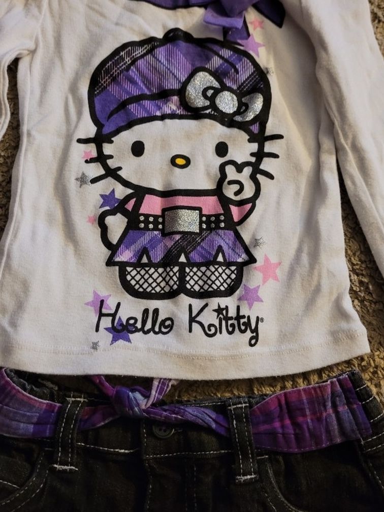 Girls Hello Kitty Outfit