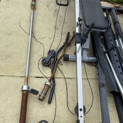 Squat Rack With Pully System