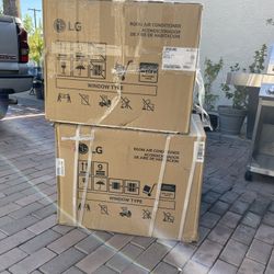 LG 18,000 BTU 208/230V Window Air Conditioner Cools 1,000 Sq. Ft. with Remote, Dehumidifier and in White400 Each 