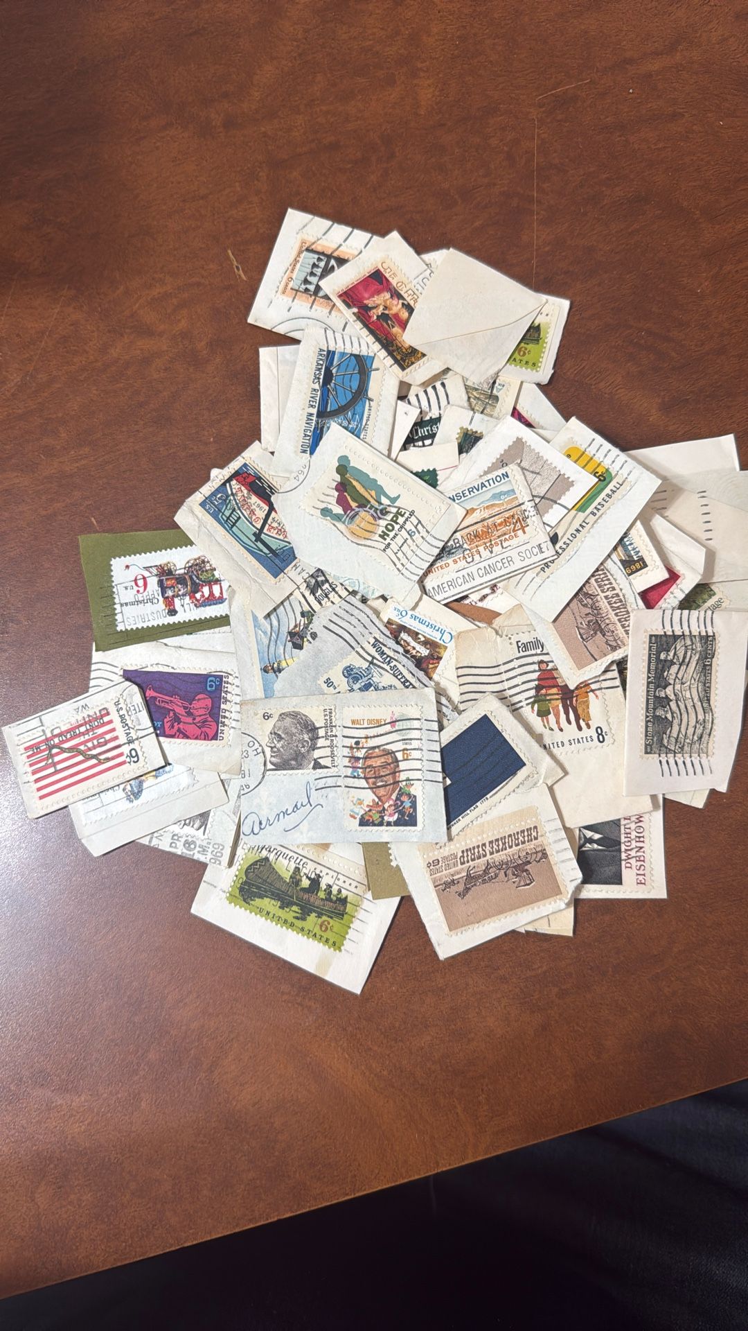 Vintage Postage Stamps Collection 