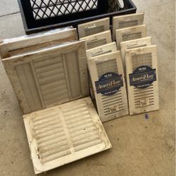 A/C Vent Diferent Sizes $5 Each Or Best Offer