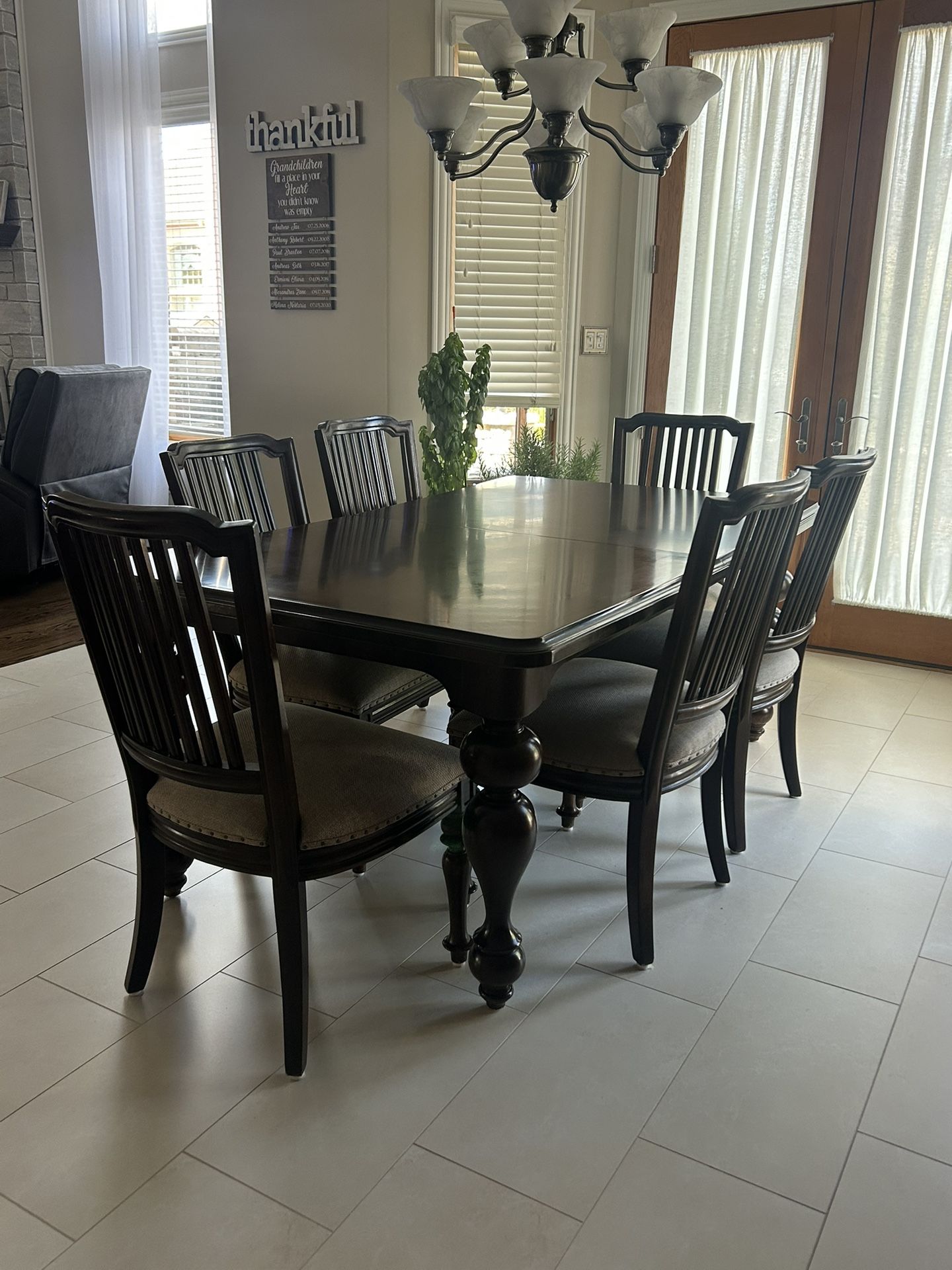 Dining Table With 6 Chairs