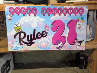 Custom Made Birthday Banners