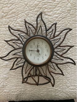 Vintage timex sun clock