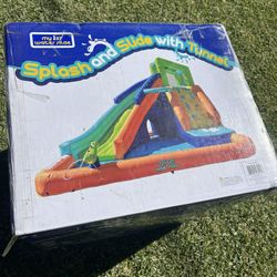 Brand new waterslide