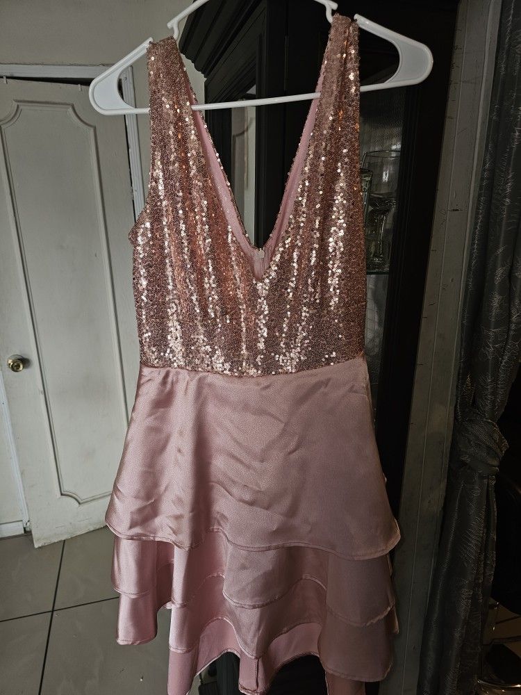 Pink Dress Medium Size