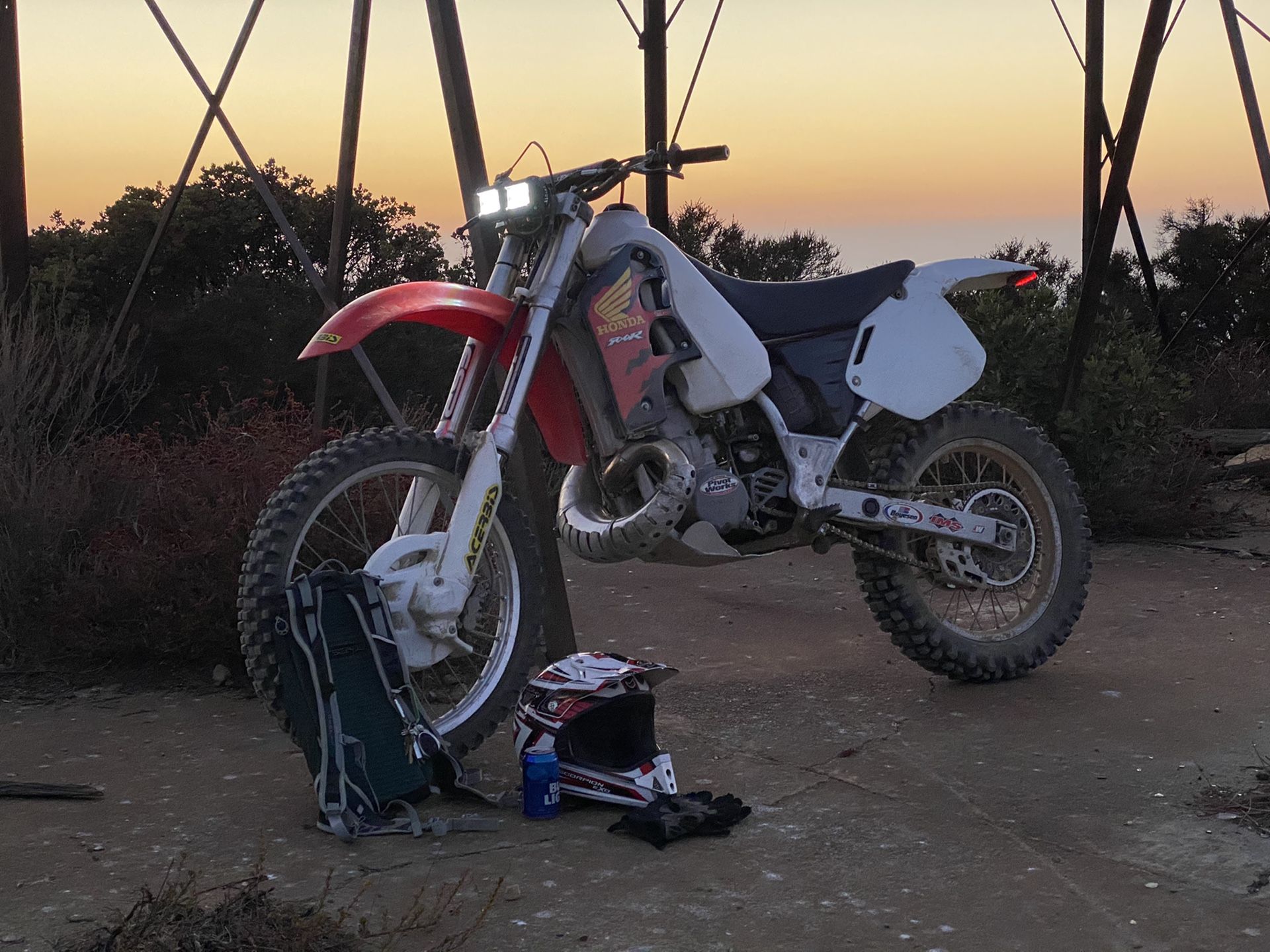CA Plated CR 500 Dual Sport Dirt Bike