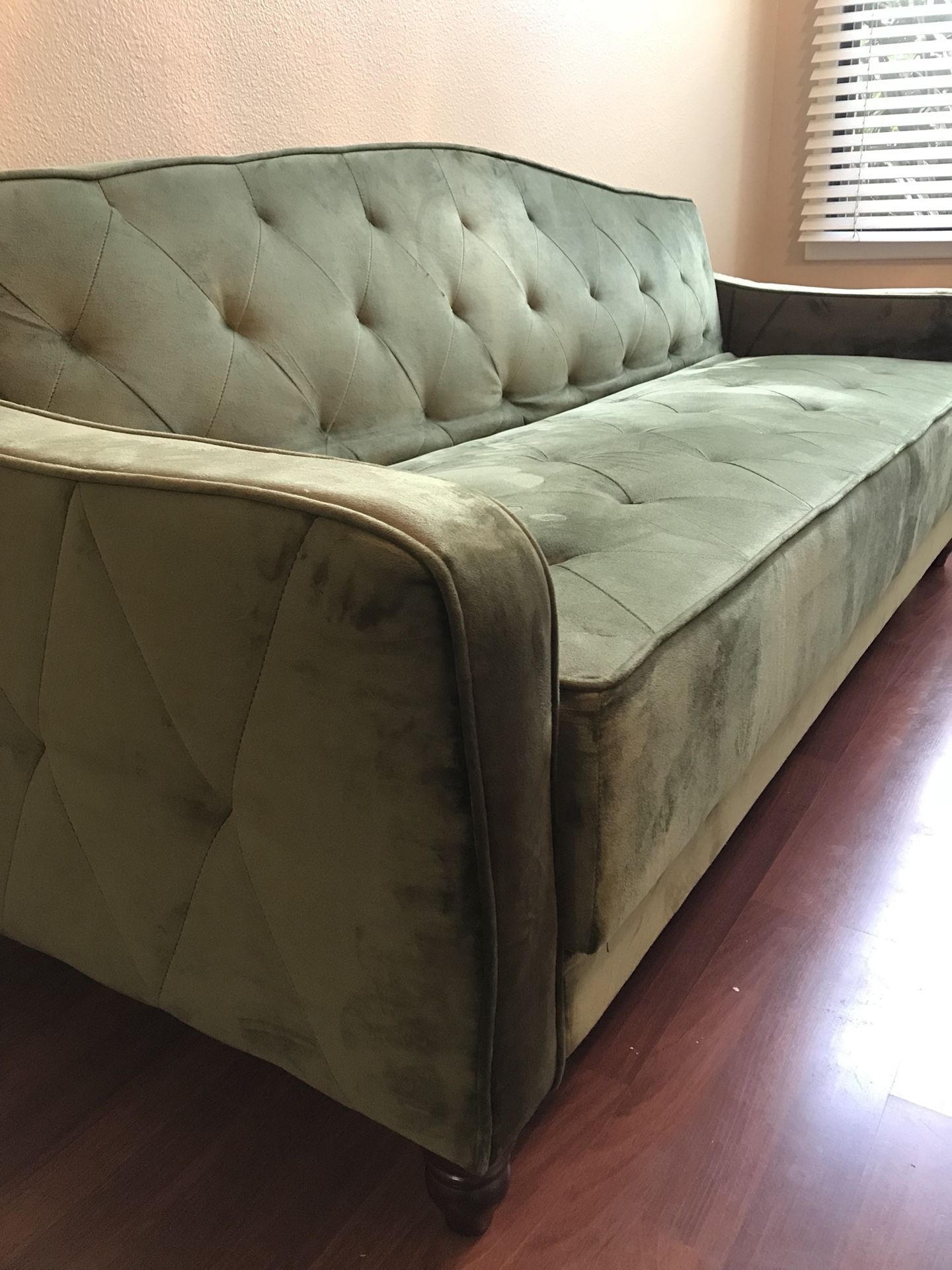 Novogratz Vintage Tufted Sofa Sleeper Ii | Cabinets Matttroy