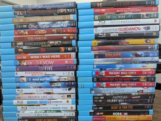 40 Blu-ray Movies ($30 for Everything)