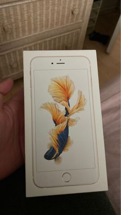 iPhone 6S plus box