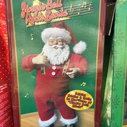 Collectors Jingle Bell Rock Santa 