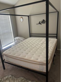 medium firm ZINUS 12 in Pillowtop Mattress