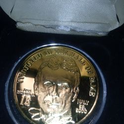 Joe Montana Hall Of Fame Coin