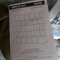 New In Box Portable closet 10+5 White