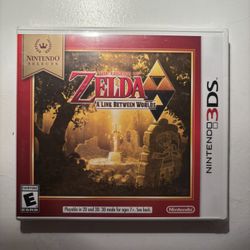 Legend Of Zelda, A Link Between Worlds 