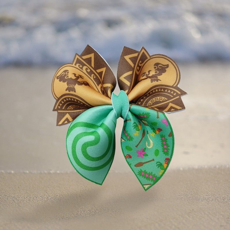 Moana And Maui Inspired Bow