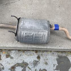 muffler  97 To 2003 Honda Civic.