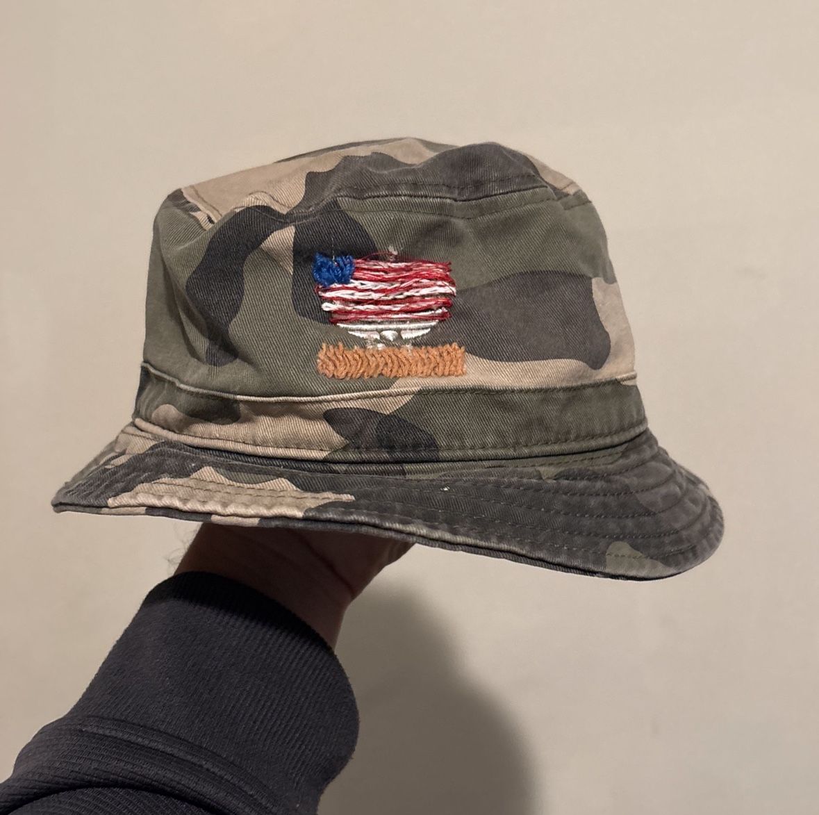 Camo With Flag 