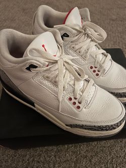 Air Jordan 3 Retro (GS) size 5 and 1/2