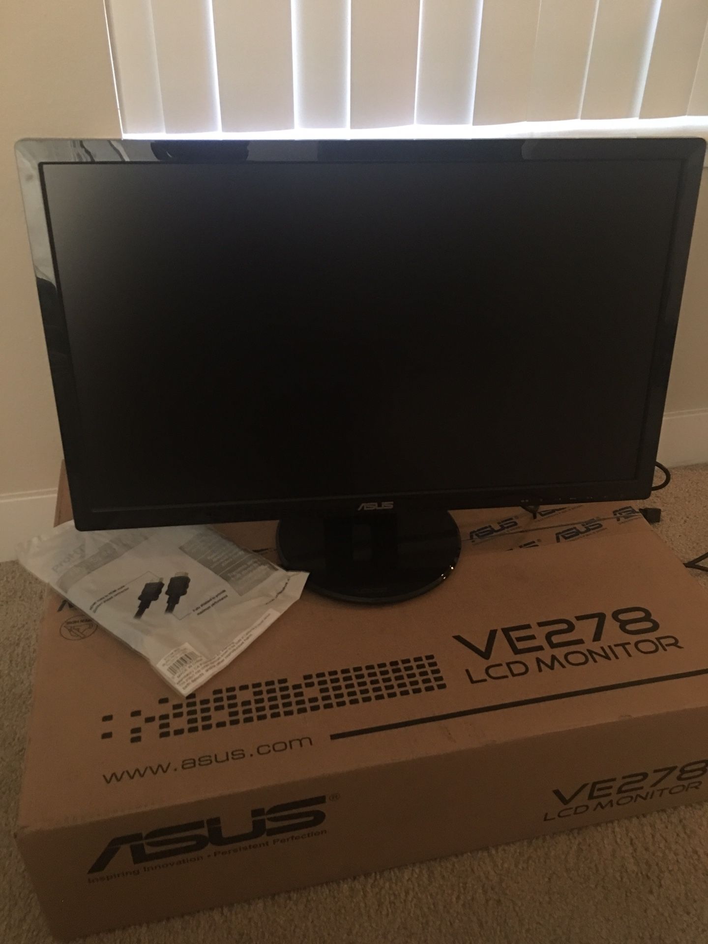 ASUS VE278Q - New 27" Full HD Monitor