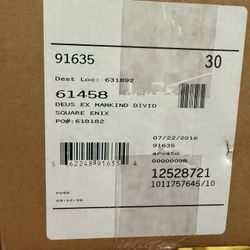 Factory Sealed Case Of XBOX One DEUS EX (30 Games)