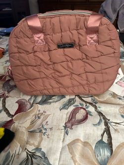 Jessica Simpson Quilted Puffer Cosmetic Bag