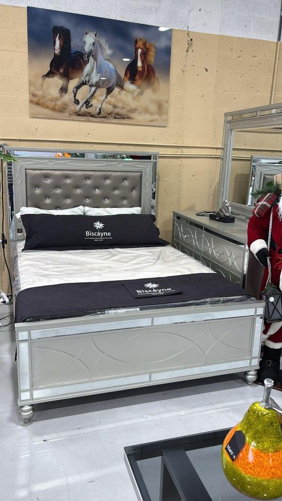 Bedroom Set - Cama - Dresser -Nightstand  - Super Offer -  Bedroom - ASK FOR PRICE ‼️