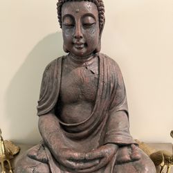 Meditating Buddha Statue – Decorative Sculpture, ~2 Feet Tall