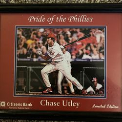 Chase Utley Pride Of The Print 