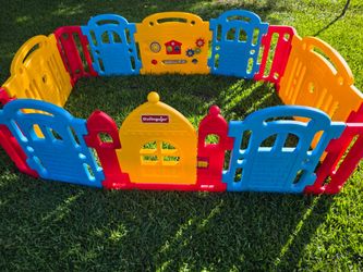 Playpen slide trampoline scooter car kids little tikes