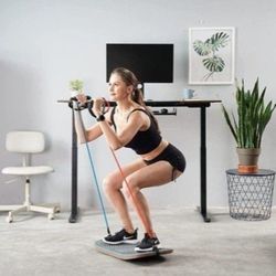 Standing Desk Anti Fatigue Mat Wooden Wobble Balance Board Stability Rocker with Ergonomic Design Comfort Floor Mat (Medium, Altost atus Gray)

New in