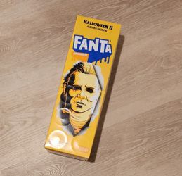 Halloween Michael Myers Fanta Pineapple Soda 12 Can Sealed