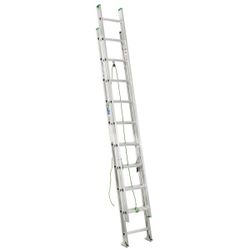 D1220-2 Aluminum 20-foot Extension Ladder