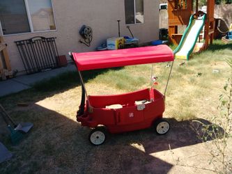 2 seater wagon with canopy