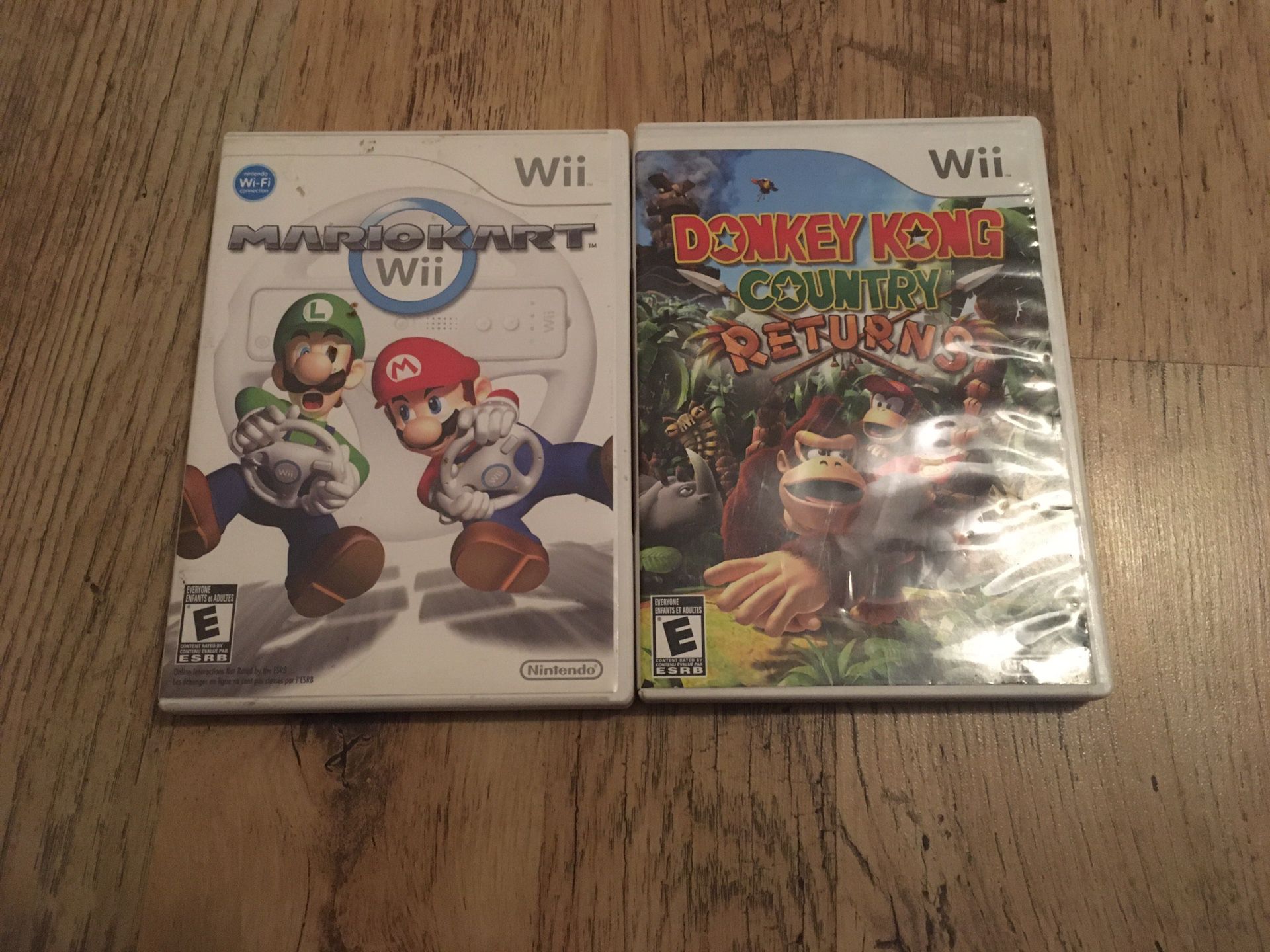 Mariokart And Donkey Kong Country Returns