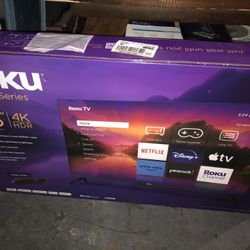 BRAND NEW IN BOX 43” ROKU TV