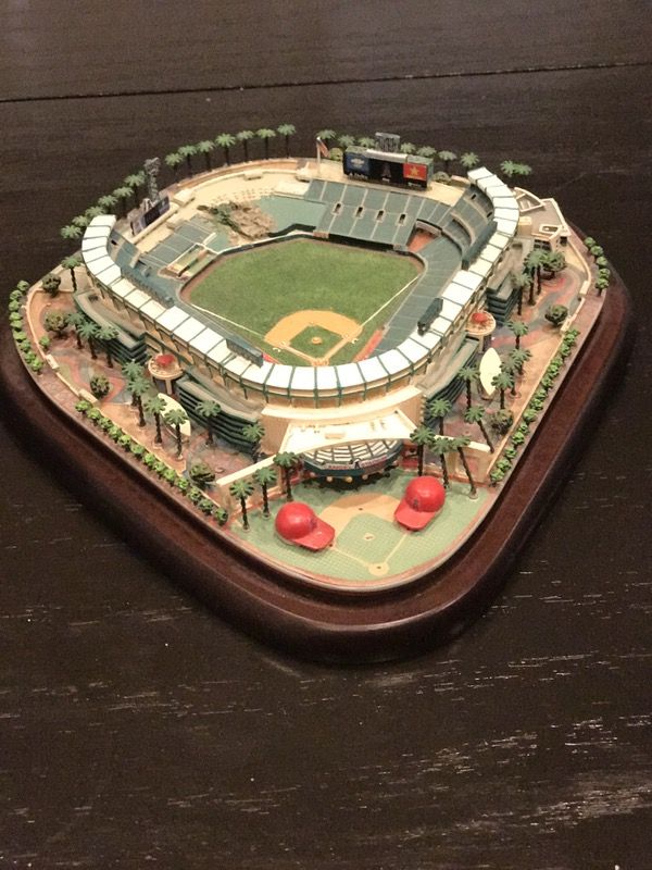 Danbury mint stadium replica Angel stadium