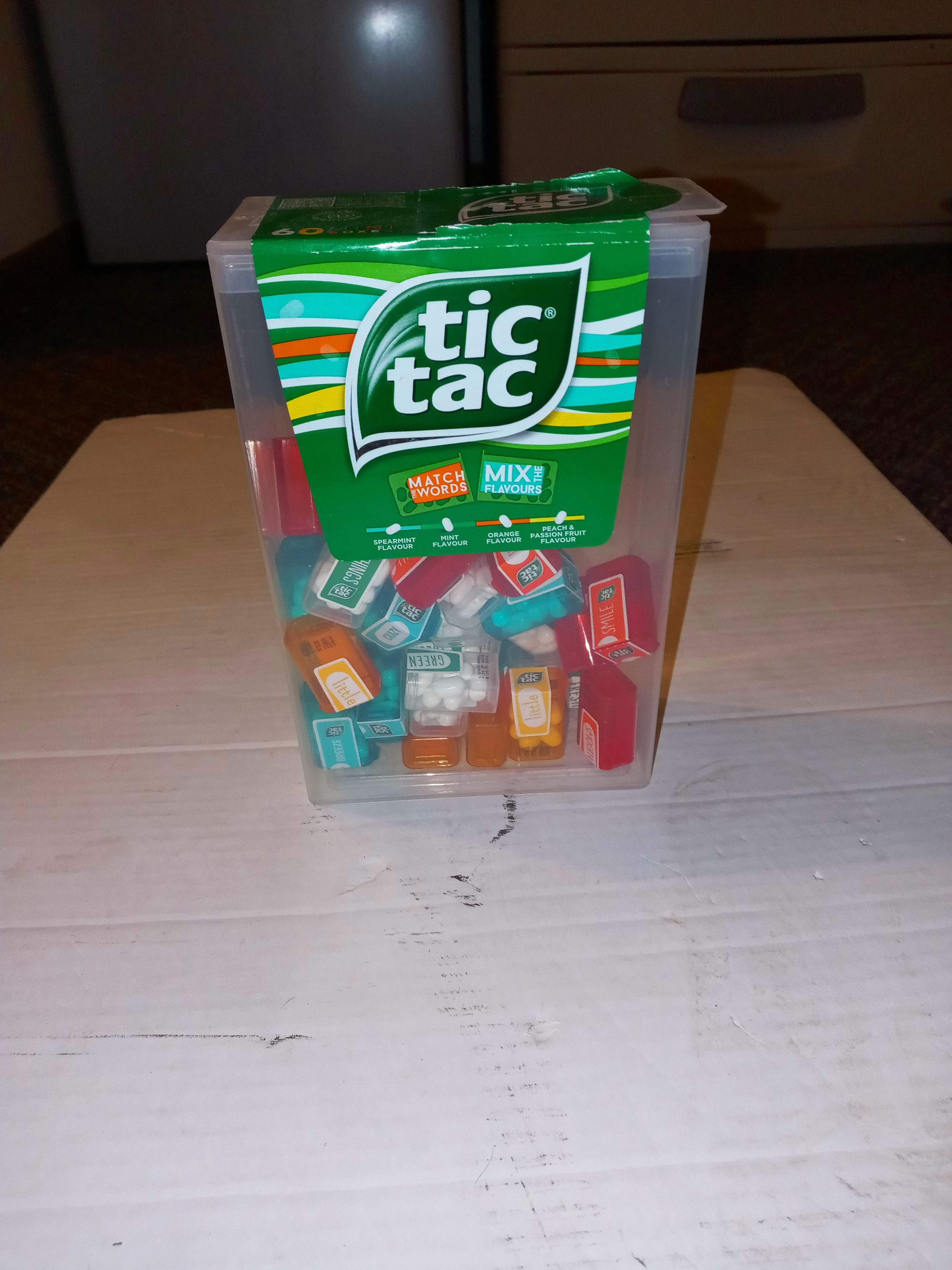TIC TAC BOX of MINI TIC TACS