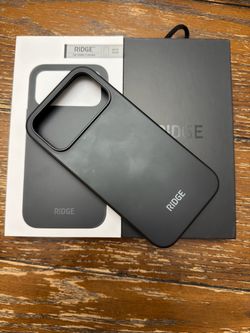 iPhone 17 Pro Max Ridge Matte Black Case
