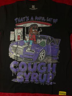 Cough syrup shirt