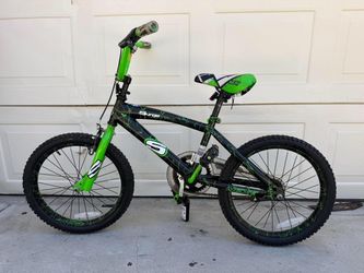 Next Surge Kids BMX Bike Black Green