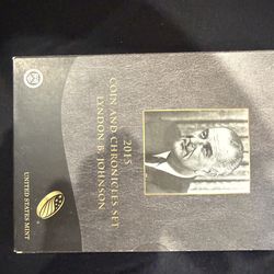2015 coin and Chronicle set Lyndon B Johnson 2015 coin and Chronicle set Lyndon B Johnson