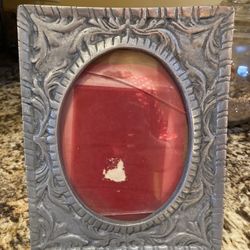 Mexican vintage Pewter frame