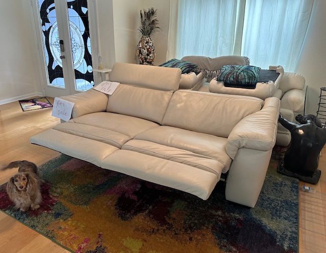 Custom Power Recliner Sofa
