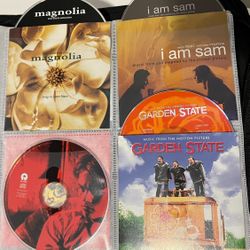 Movie Soundtracks. 6 CDs Forrest Gump, Basketball Dairies, Garden State, Magnolia And I Am Sam Great collection of songs. Includes 6 CDs and album not