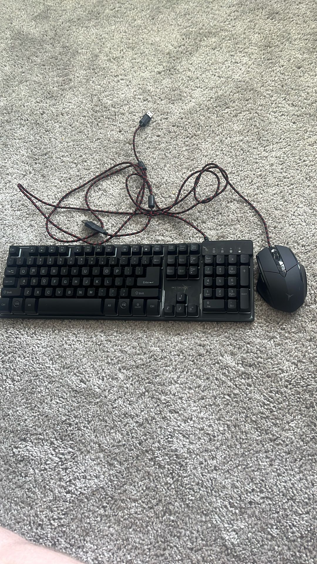 Skytech Keyboard And Mouse